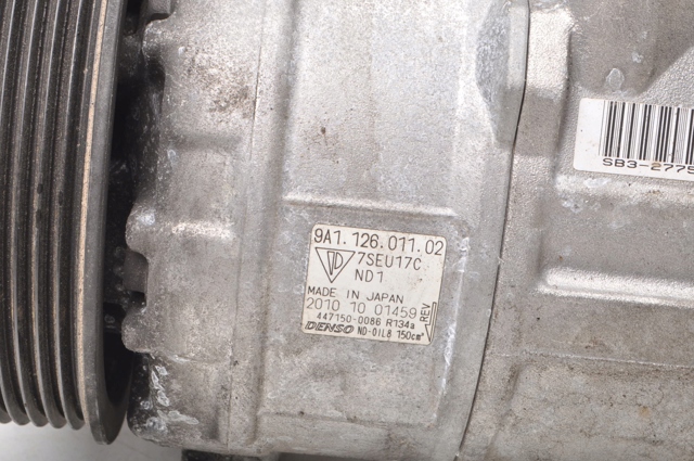 PORSCHE 9A112601102 Компрессор кондиционера в наличии Каменское