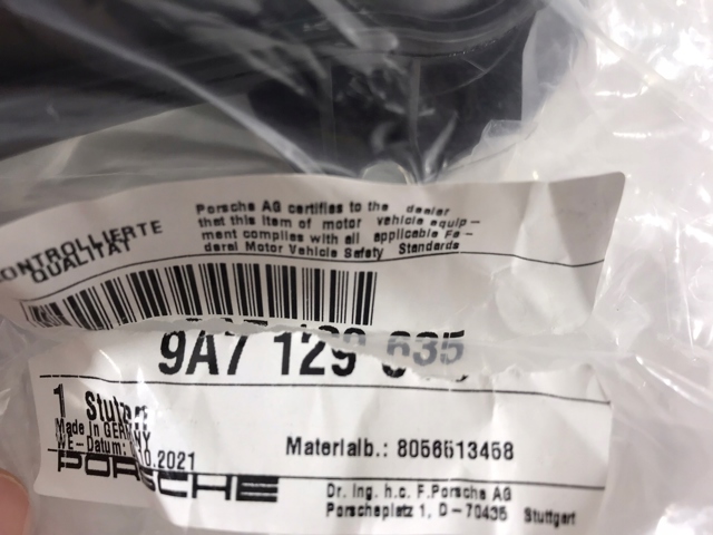 9A7129635 PORSCHE купить в Киев