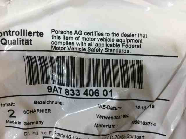 PORSCHE 9A783340601 в наличии Сумы