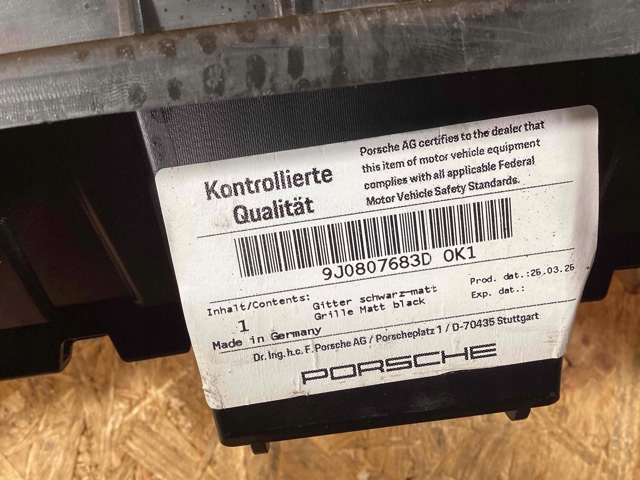 PORSCHE 9J0807683DOK1 в наличии Днепр