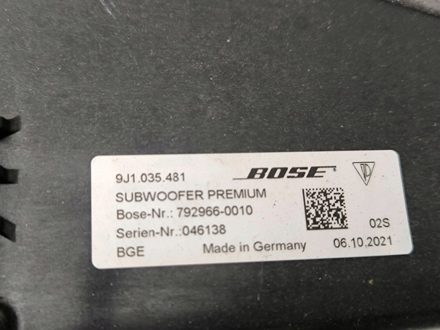 PORSCHE 9J1035481 Сабвуфер в наличии Кривой Рог