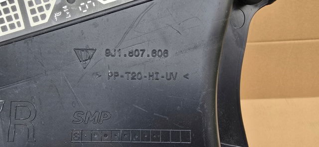 9J1807606 PORSCHE Дефлектор переднего бампера правый купить в Львов