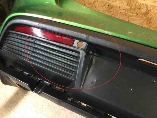 PORSCHE 9J1807984A Задний бампер в наличии Каменское