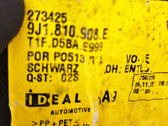 9J1810908E PORSCHE Подкрылок передний правый купить в Ровно