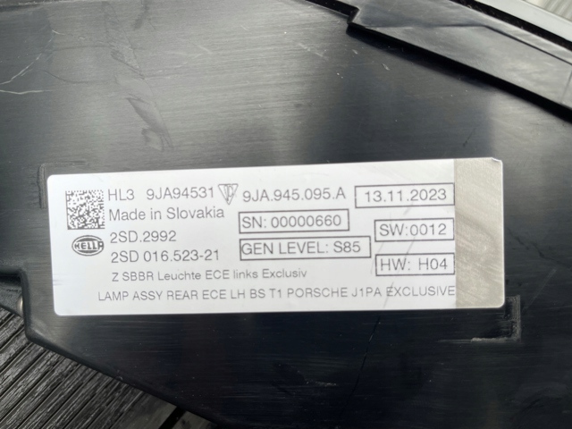 9JA945096A PORSCHE купить в Николаев
