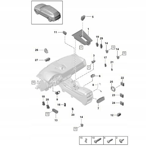9Y0035736A PORSCHE купить в Украина