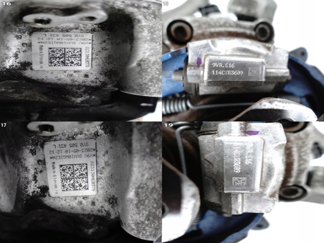 Цапфа поворотная левая 9Y0505431L PORSCHE