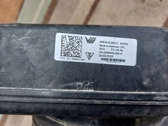 9Y0616002C PORSCHE Пневмоподушка (пневморессора) моста заднего купить в Львов