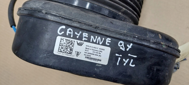 PORSCHE 9Y0616002C Пневмоподушка (пневморессора) моста заднего в наличии Харьков