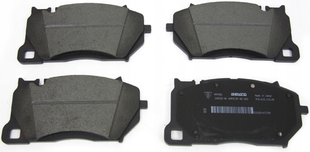 Передние тормозные колодки 9Y0698151AQ PORSCHE