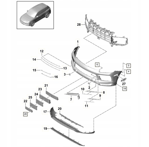 9Y0807344041 Porsche