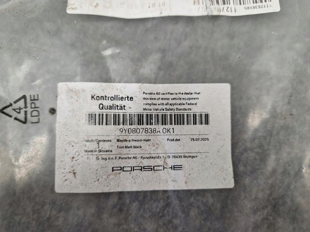 PORSCHE 9Y0807838A в наличии Ровно