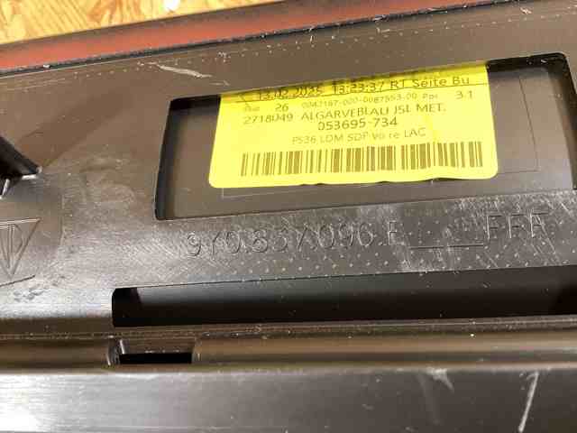PORSCHE 9Y0839096EYG2X в наличии Николаев
