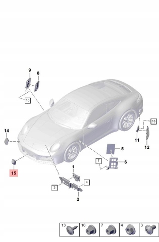 PORSCHE 9Y0907567C в наличии Чернигов