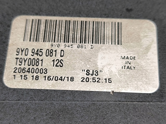 PORSCHE 9Y0945081D в наличии Украина