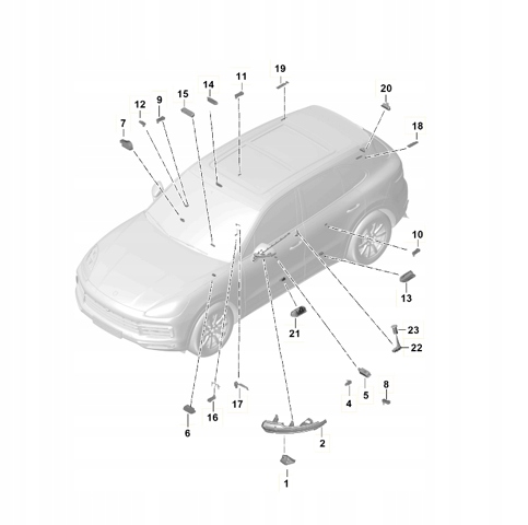 9Y0947415D Porsche