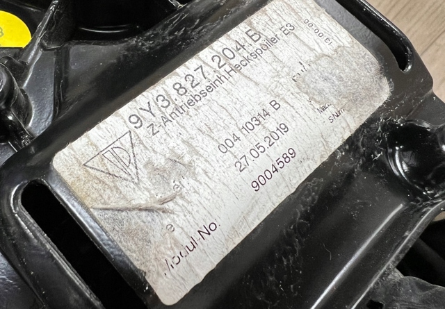 9Y3827204B PORSCHE купить в Каменское