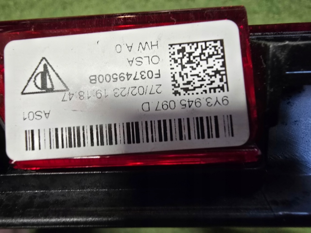 PORSCHE 9Y3945097D в наличии Павлоград