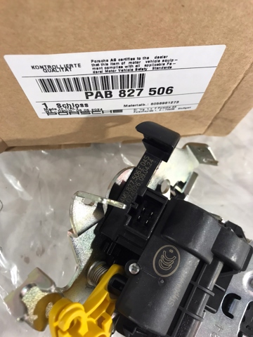 Замок двери багажника PAB827506 PORSCHE