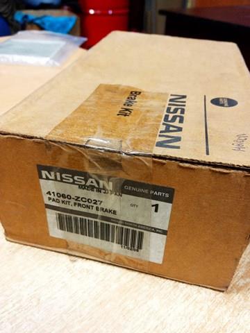 41060ZC027 NISSAN Колодки тормозные передние дисковые купить в Полтава