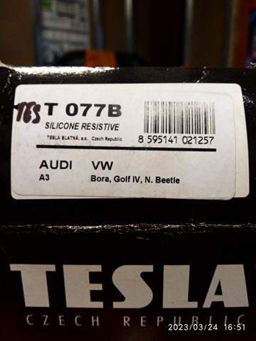 T077B TESLA Высоковольтные провода купить в Ирпень