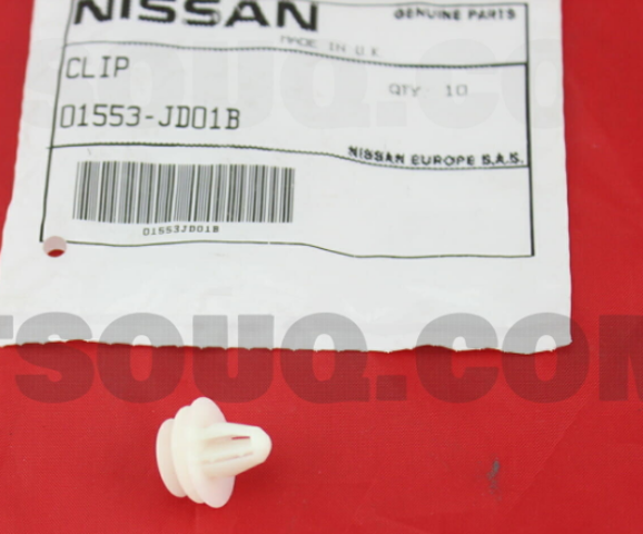Пистон крепления подкрылка переднего крыла 01553JD01B NISSAN