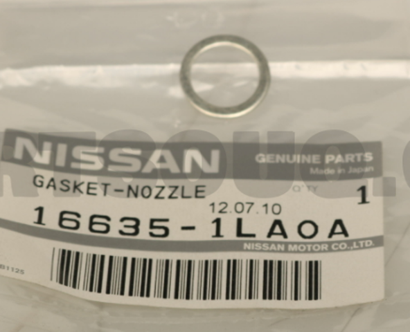 Прокладка пробки поддона двигателя 166351LA0A NISSAN