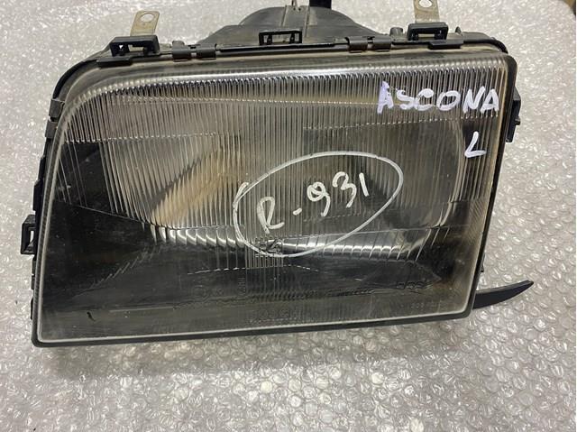 Фара передняя левая opel ascona c 1980-1988 1305621052