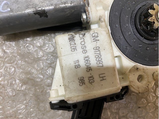 GM 9178987 Мотор стеклоподъемника двери передней левой в наличии Запорожье