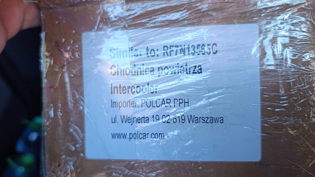 POLCAR 4550J81 Радиатор интеркуллера в наличии Ровно