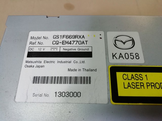 GS1F669RXA MAZDA Магнитола купить в Украина