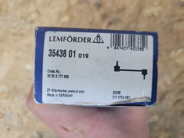 3543801 LEMFORDER Стойка заднего стабилизатора купить в Полтава