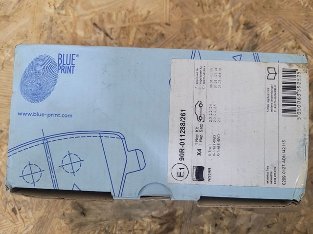 ADN142115 BLUE PRINT Передние тормозные колодки купить в Тернополь