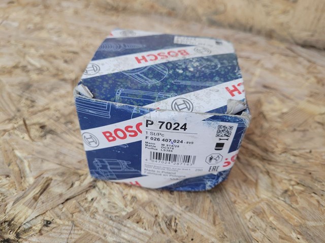 Масляный фильтр двигателя F026407024 BOSCH