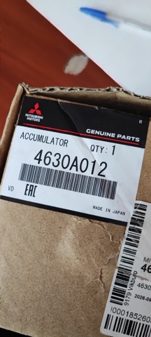 Гидроаккумулятор тормозной системы 4630A012 MITSUBISHI