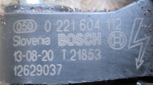 0221604112 BOSCH Катушка зажигания купить в Ужгород