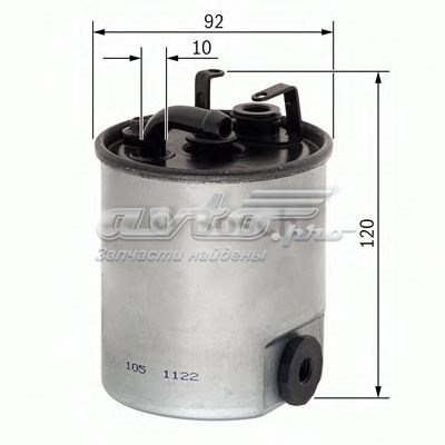 BOSCH F026402003 Фильтр топливный в наличии Николаев