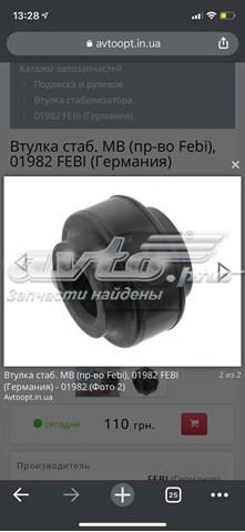 FEBI 01982 Втулка стабилизатора переднего в наличии Запорожье