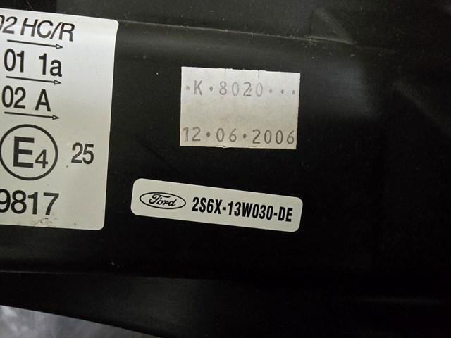 2S6X13W030DE FORD Фара левая купить в Черновцы