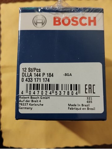 DLLA144P184 BOSCH Распылитель дизельной форсунки купить в Кривой Рог