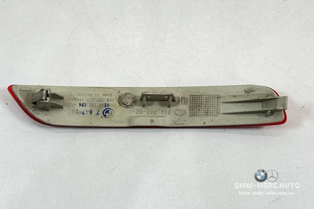 BMW 7847592 Катафот (отражатель) заднего бампера правый в наличии Днепр