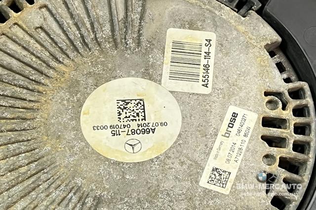 Диффузор радиатора охлаждения в сборе с мотором A0999064000 MERCEDES