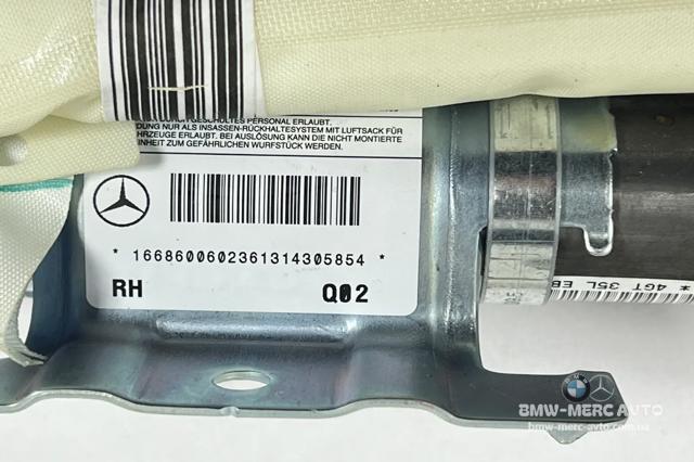 A1668600602 Подушка безопасности (AIRBAG) шторка боковая правая купить Павлоград
