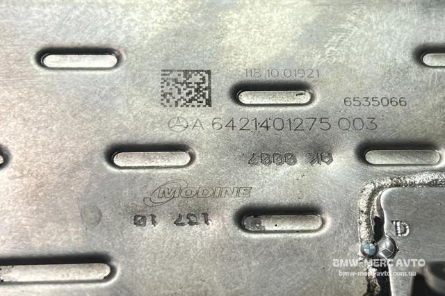 Радиатор системы рециркуляции ОГ A6421401275 MERCEDES