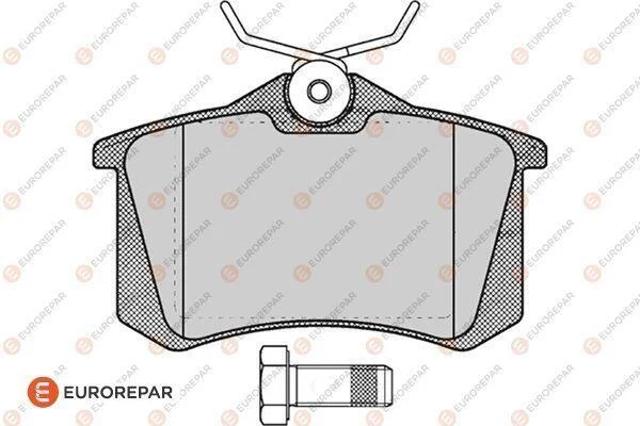 EUROREPAR 1617250480 Задние тормозные колодки в наличии Чернигов