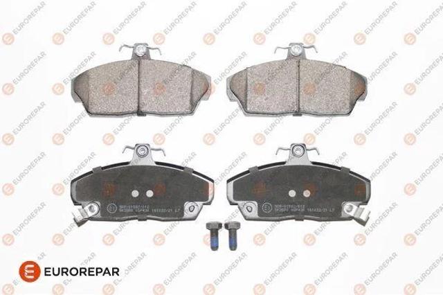 Колодки тормозные передние дисковые 1617252980 EUROREPAR