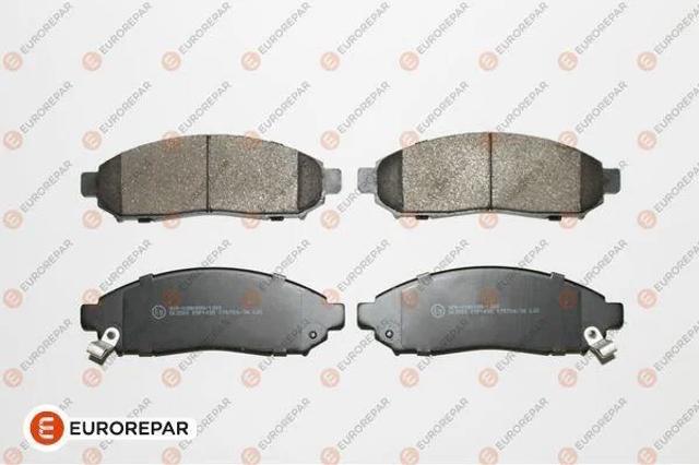 EUROREPAR 1623060680 Колодки тормозные передние дисковые в наличии Одесса
