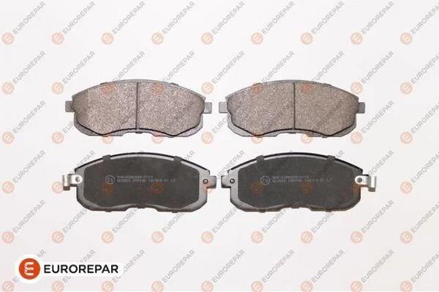 Колодки тормозные дисковые комплект 1639381380 EUROREPAR