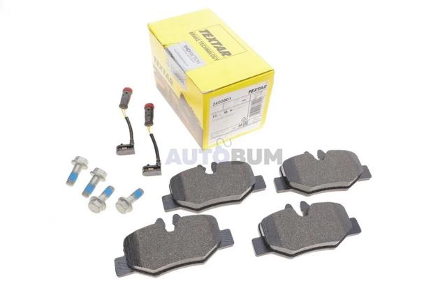 TEXTAR 2400801 Колодки тормозные задние дисковые в наличии Черкассы