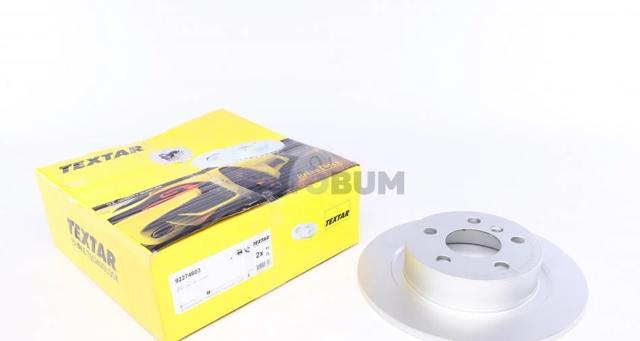 TEXTAR 92274603 Диск тормозной задний в наличии Киев
